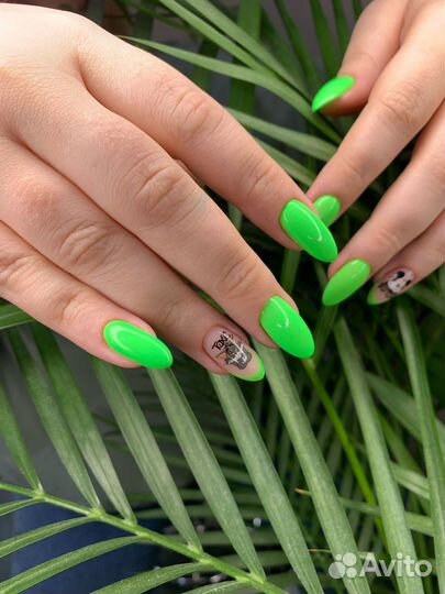 Маникюр, гель лак, укрепление гелем