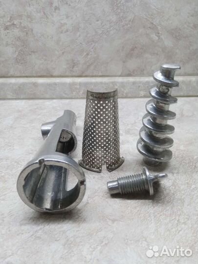 Соковыжималка шнековая, насадка на мясорубку, СССР