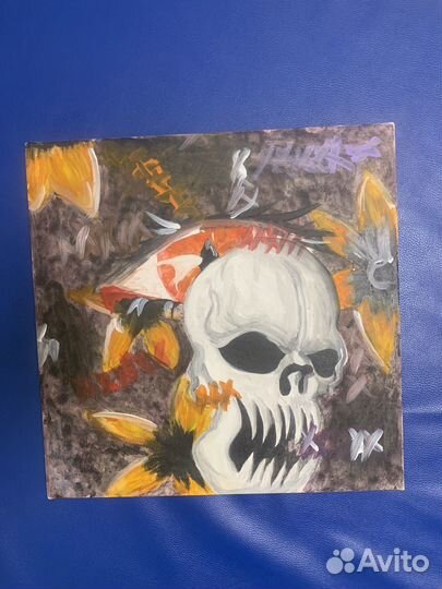 Картина абстракция акрил