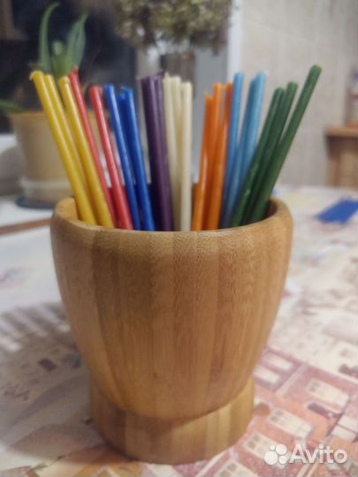 Свечи Восковые цветные