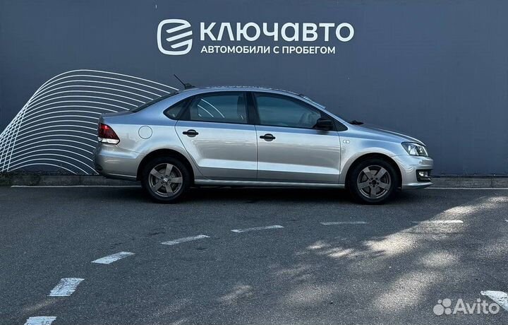 Volkswagen Polo 1.6 AT, 2019, 136 276 км