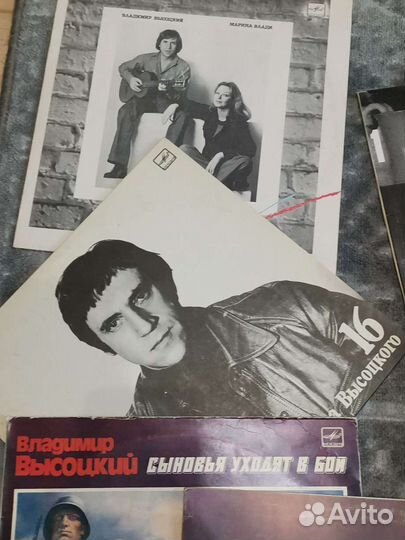 Грампластинки Высоцкий 12 шт