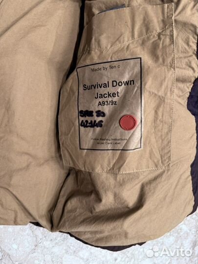 Пуховик Ten c
