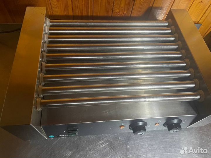 Гриль для сосисок хотдогов на 9 роликов