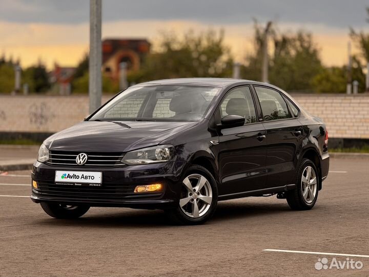 Volkswagen Polo 1.6 AT, 2017, 119 000 км