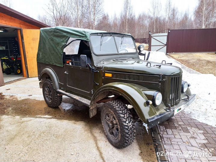 ГАЗ 69 2.1 МТ, 1967, 3 000 км