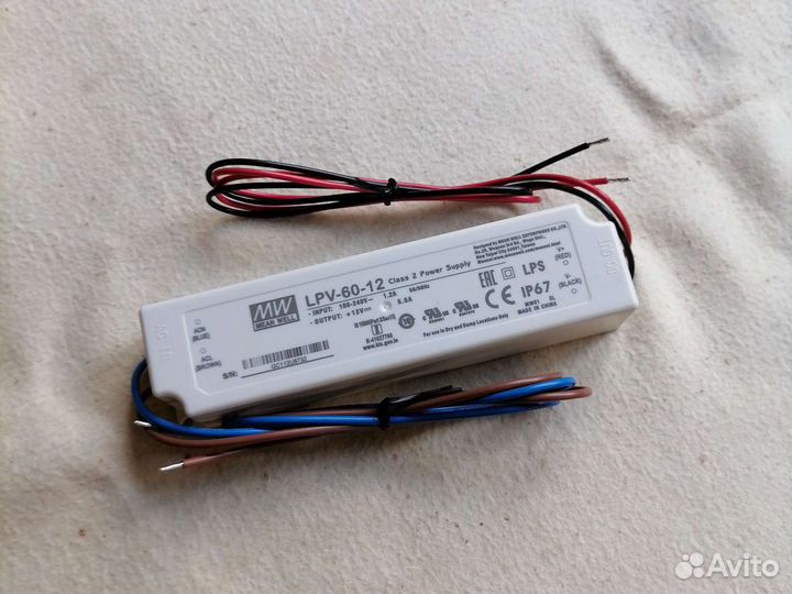 Блоки питания Меan Well