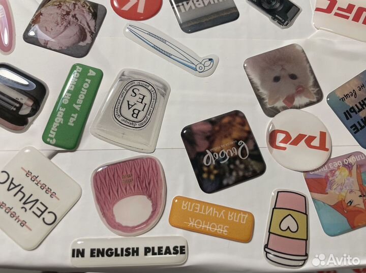 Печать 3D-стикеров с вашими изображениями