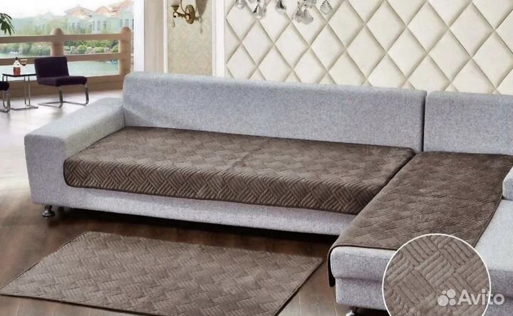 Накидки на диван и кресла