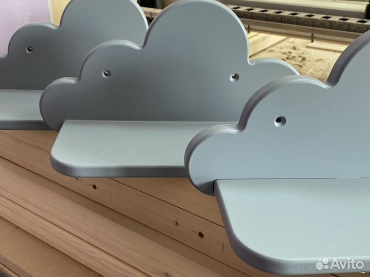 Полочка облачко настенная