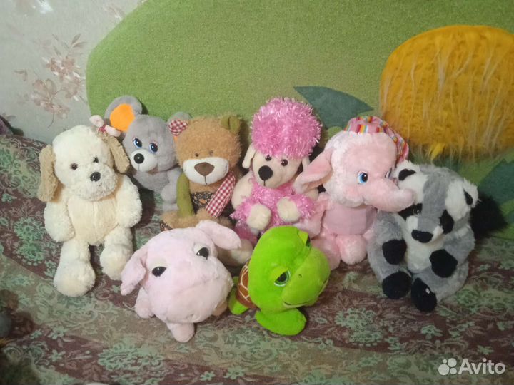 Мягкие игрушки одним лотом