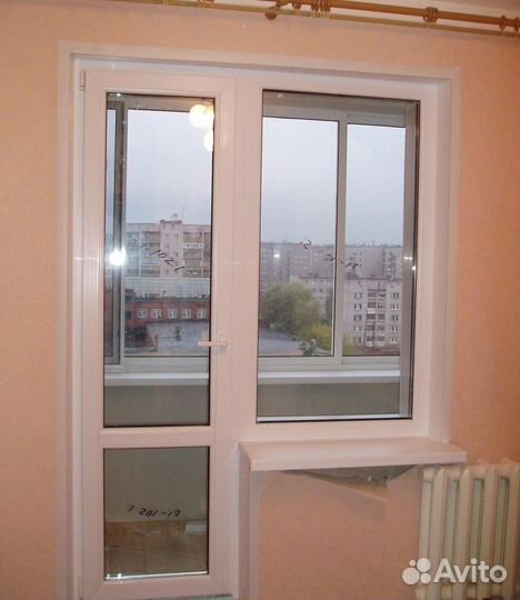 Балконный блок Plafen 2020*2210 мм