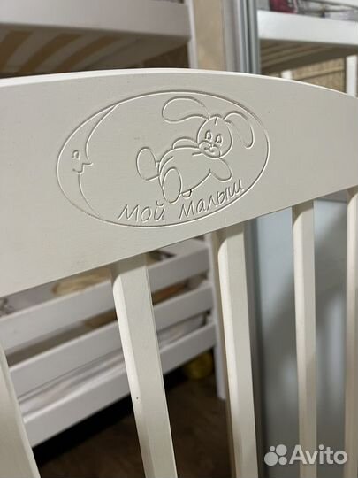 Детская кроватка с матрасом
