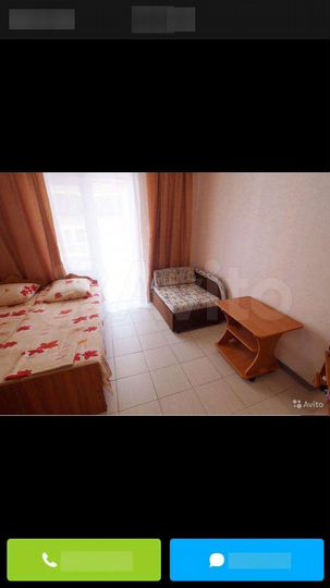 Комната 12 м² в 1-к., 2/2 эт.