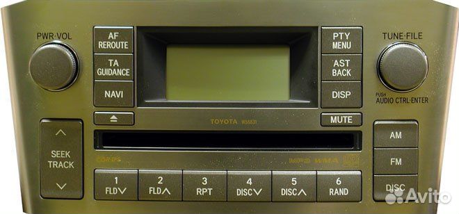 Магнитола toyota avensis 250