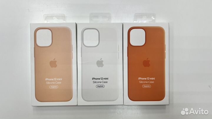 Чехол Apple Leather case iPhone 12 mini