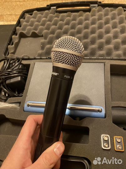 Shure PG58 радиомикрофон радиосистема
