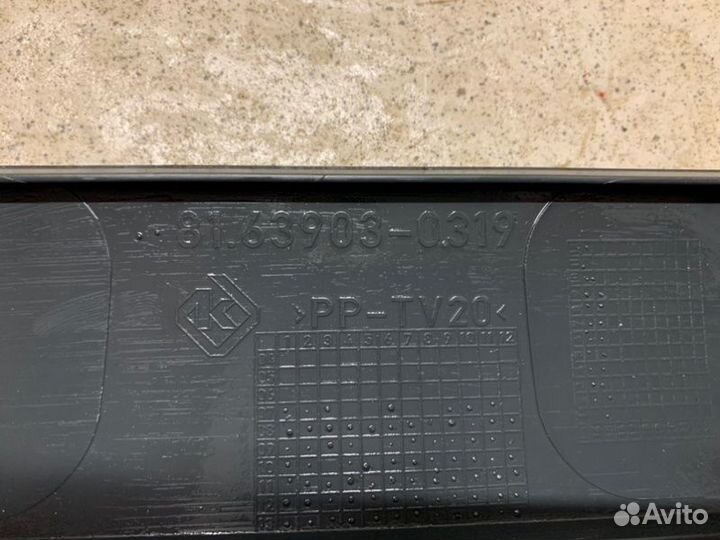 Накладка багажной полки левая Man Tgx 18.440