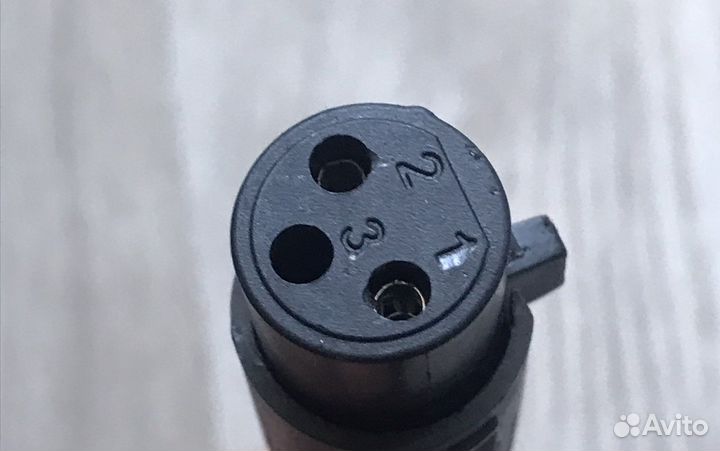 Кабель XLR jack 6.3