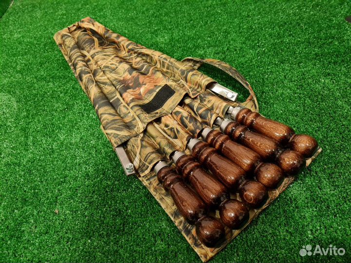 Шампура в чехле Подарочный