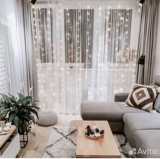 Гирлянда штора