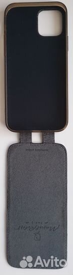 Чехол для iPhone 12 (кожа страуса) 