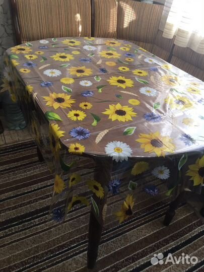 Силиконовая скатерть, клеёнка на кухню