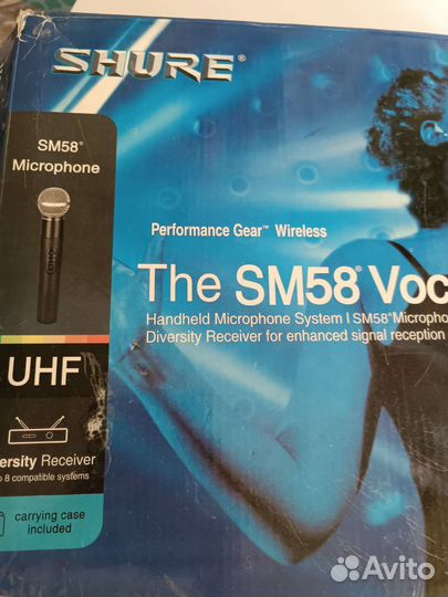 Микрофон беспроводной shure