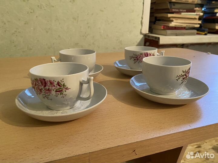 Чайный сервиз gardner verbilky fabric 1766