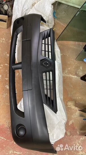 Бампер передний logan 1