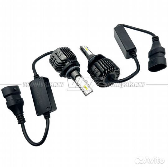 Светодиодные лампы 9006 (HB4) F5 4000LM, 6000K (ко