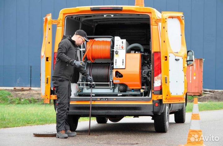 Прочистка канализации.Устранение засоров