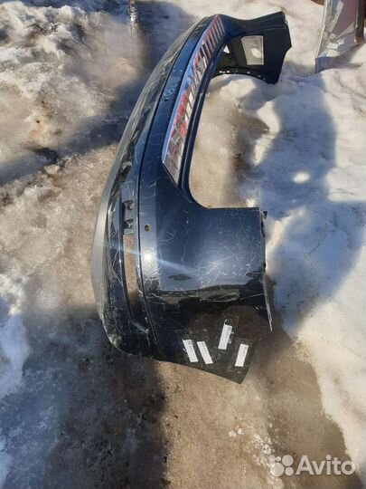 Бампер задний VW Touareg 2 NF 2010-2014