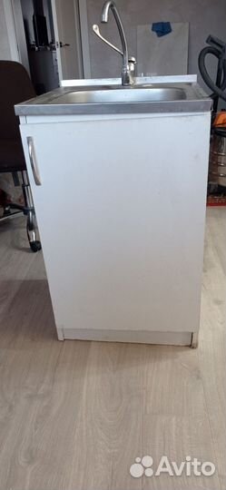 Мойка из нержавейки с тумбой