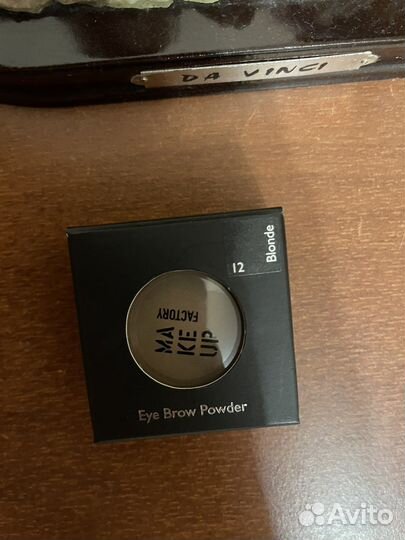 Пудра для бровей новая