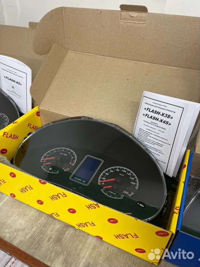 Комбинация приборов flash-X4 Приора Калина 2110