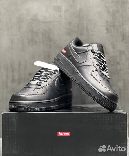 Кроссовки Nike Air Force Supreme черные