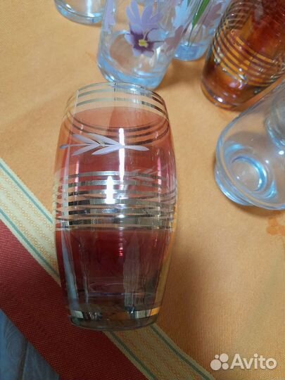Стаканы стекло СССР