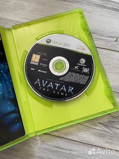 Avatar. The game. 360 Xbox