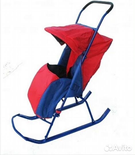 Детские санки коляска