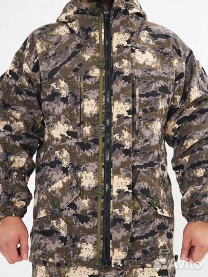 Оптом Костюм Горка 5 inruska twin черный мох