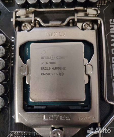 Материнская плата и процессор