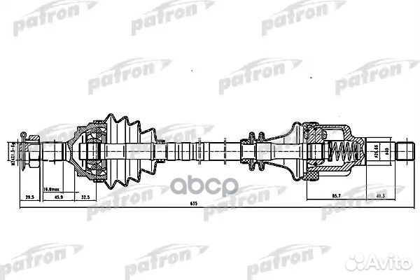 Полуось лев peugeot: 3 Наклонная задняя часть