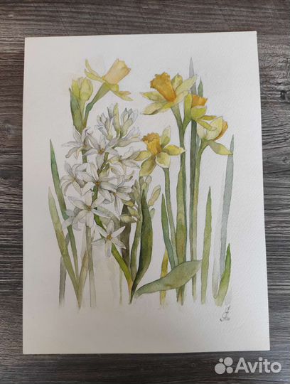 Картина, акварель/бумага, 24х32см