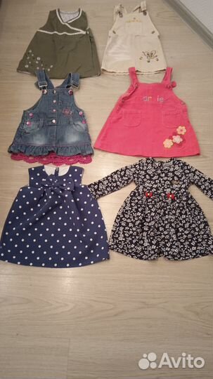 Платья на девочку 74 80