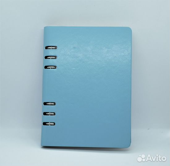 Ежедневник недатированный, голубой