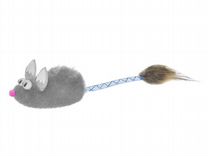 PetshopRu игрушка для кошек "Мышка с меховой