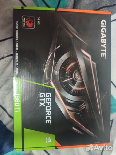 Видеокарта gtx GTX 1660 ti 6gb