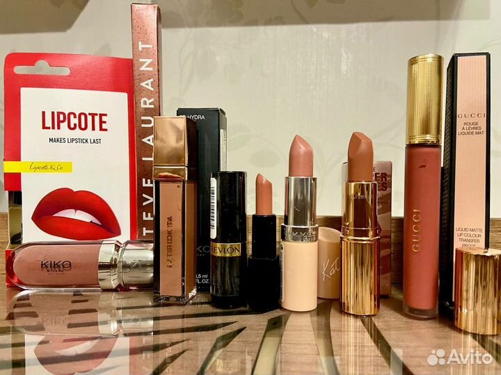 Помады блески Revlon Rimmel CT Kiko