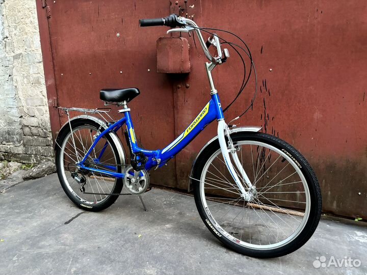 Скоростной складной велосипед Forward R24